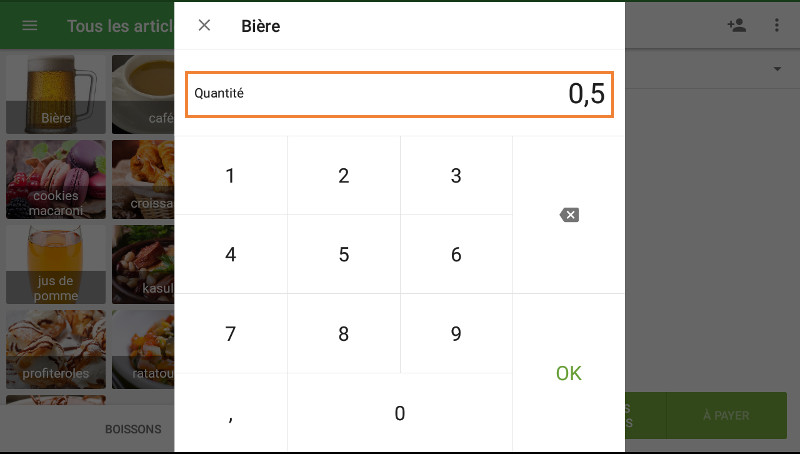 quantité