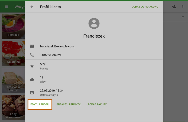 Edytuj profil
