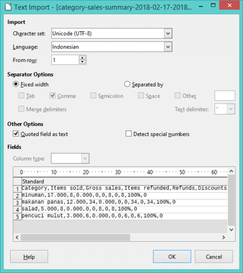 text import window