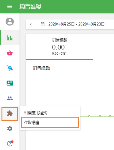 存取憑證