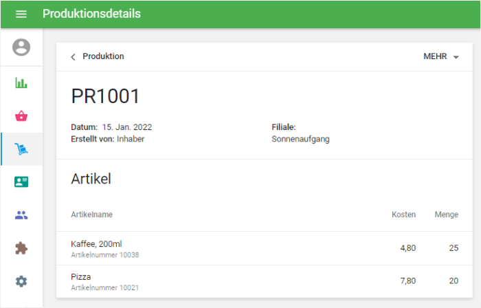 Produktionsdokument