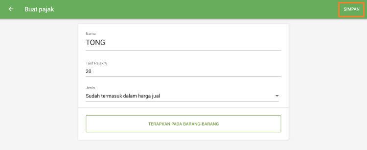 Simpan pajak Anda