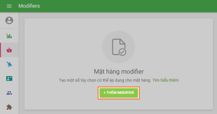 + Thêm modifier
