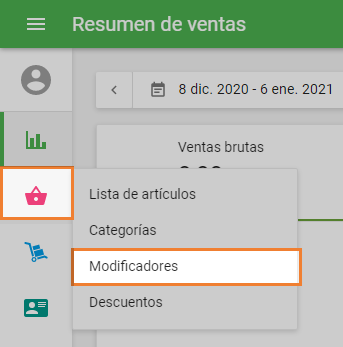 Modificadores